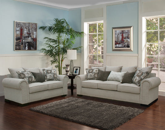 Rocky Oversize Arm Sofa & Loveseat - 3 Color Choices