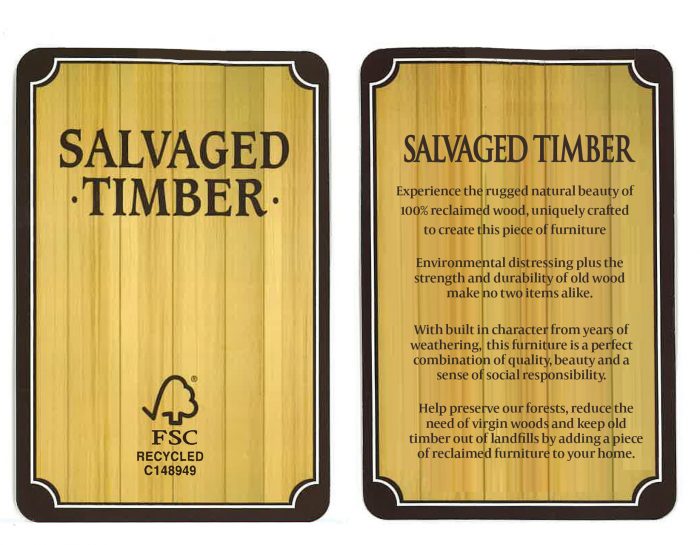 Steve Silver Auckland Reclaimed Dining Collection - Salvaged Timber