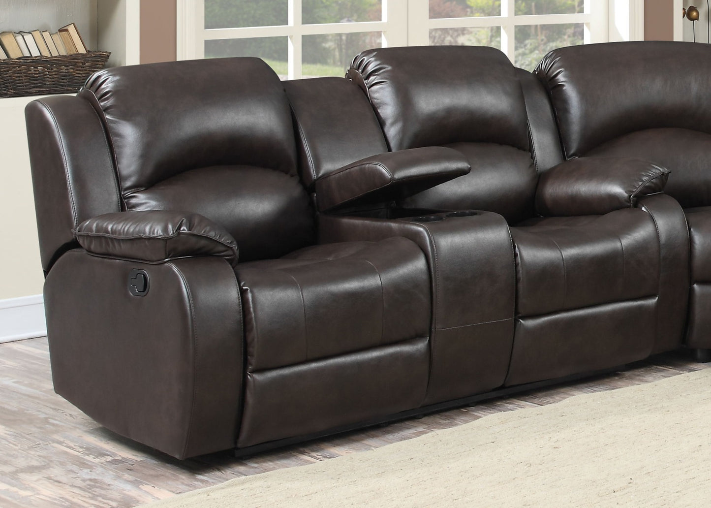 AC Pacific Samara Home Theater Collection - 4 Recliners