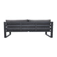 Armen Living Aelani 4 Pc Seating - Gray Aluminum