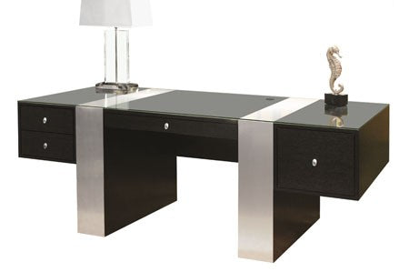 Nero Executive Desk - Wenge Finish