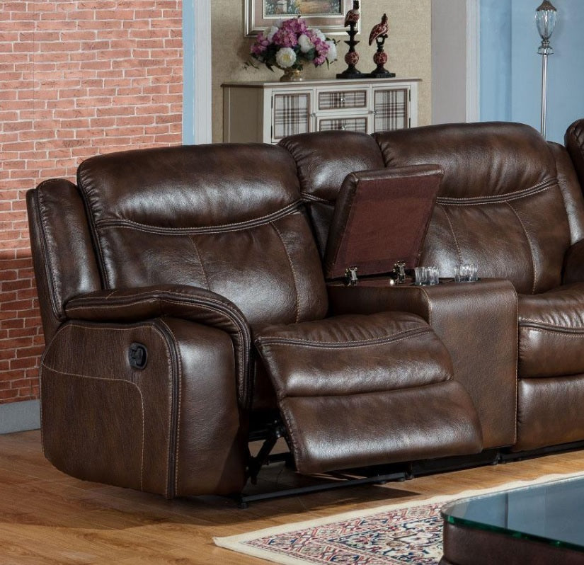 McFerran SF3739 Motion Sectional w/Storage