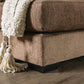 Farringdon SM1122 Brown Chenille Oversized Sectional - U Shaped