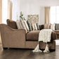 Farringdon SM1122 Brown Chenille Oversized Sectional - U Shaped