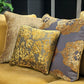 Viscontti Living Room Sofa Group - Gold Fabric