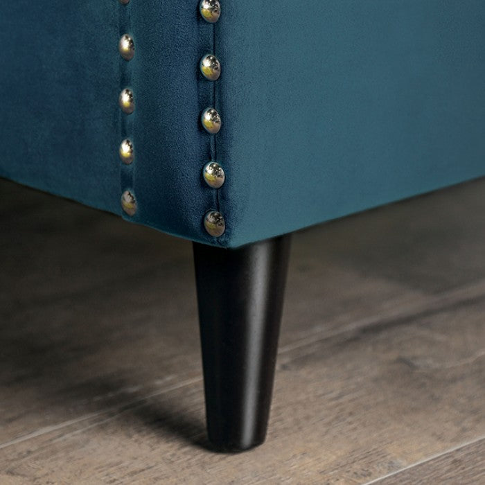Azuletti Dark Teal Sofa Collection - Tuxedo Design