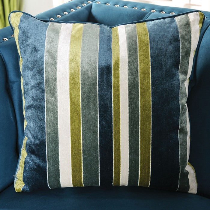 Azuletti Dark Teal Sofa Collection - Tuxedo Design
