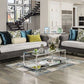 Mariella Sofa Collection SM2286 - Gray Plush Microfiber