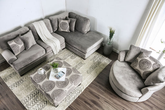 Bonaventura Gray Sectional SM5143GY - Inland Empire