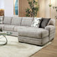 Walthamstow Gray Chenille Sectional - Made in USA