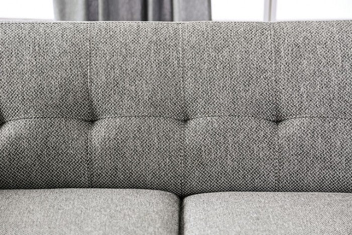 Furniture of America Dresden Seccional - Gris claro