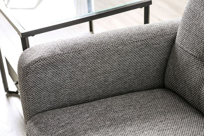Furniture of America Dresden Seccional - Gris claro