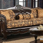 Quirino Sofa Set SM6417 - Tan/Dark Brown