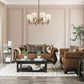 Tilde Traditional Sofa Collection - Brown Chenille