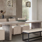 Colección de comedor Diamond Sofa Sonoma - Acabado en roble rústico