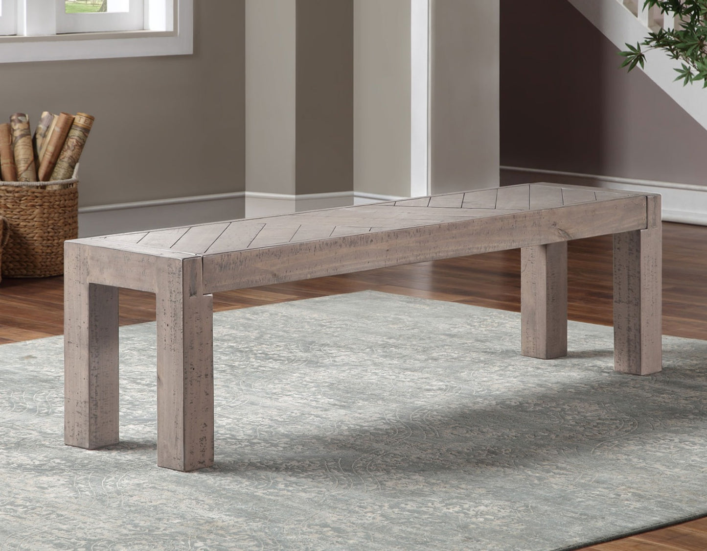 Steve Silver Auckland Reclaimed Dining Collection - Salvaged Timber