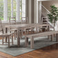 Steve Silver Auckland Reclaimed Dining Collection - Salvaged Timber
