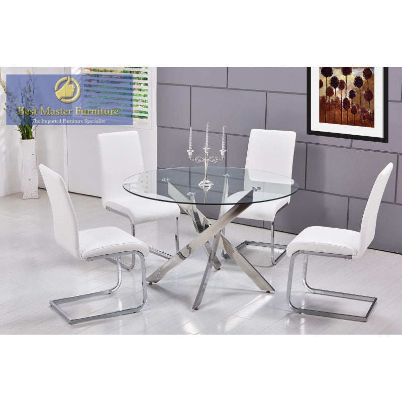 Byron T01 Modern Dining Collection - 3 Chair Colors
