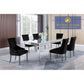 Cambia T1840 Dining Collection - 4 Velvet Chair Choices