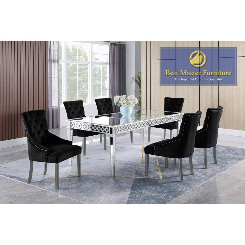 Cambia T1840 Dining Collection - 4 Velvet Chair Choices