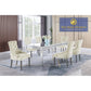 Cambia T1840 Dining Collection - 4 Velvet Chair Choices