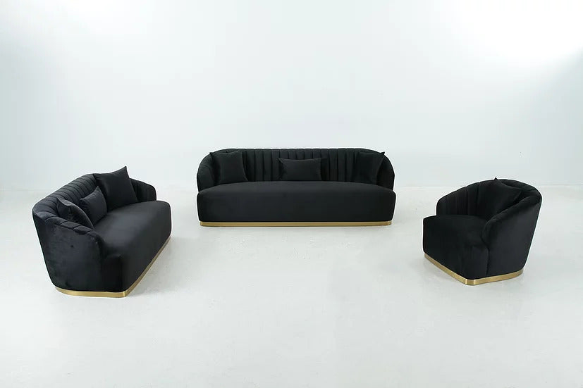 Napa Flannelette Sofa Collection - 3 Color Choices
