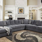 Comfort Industries Memphis Over Sized Sectional - Thunder