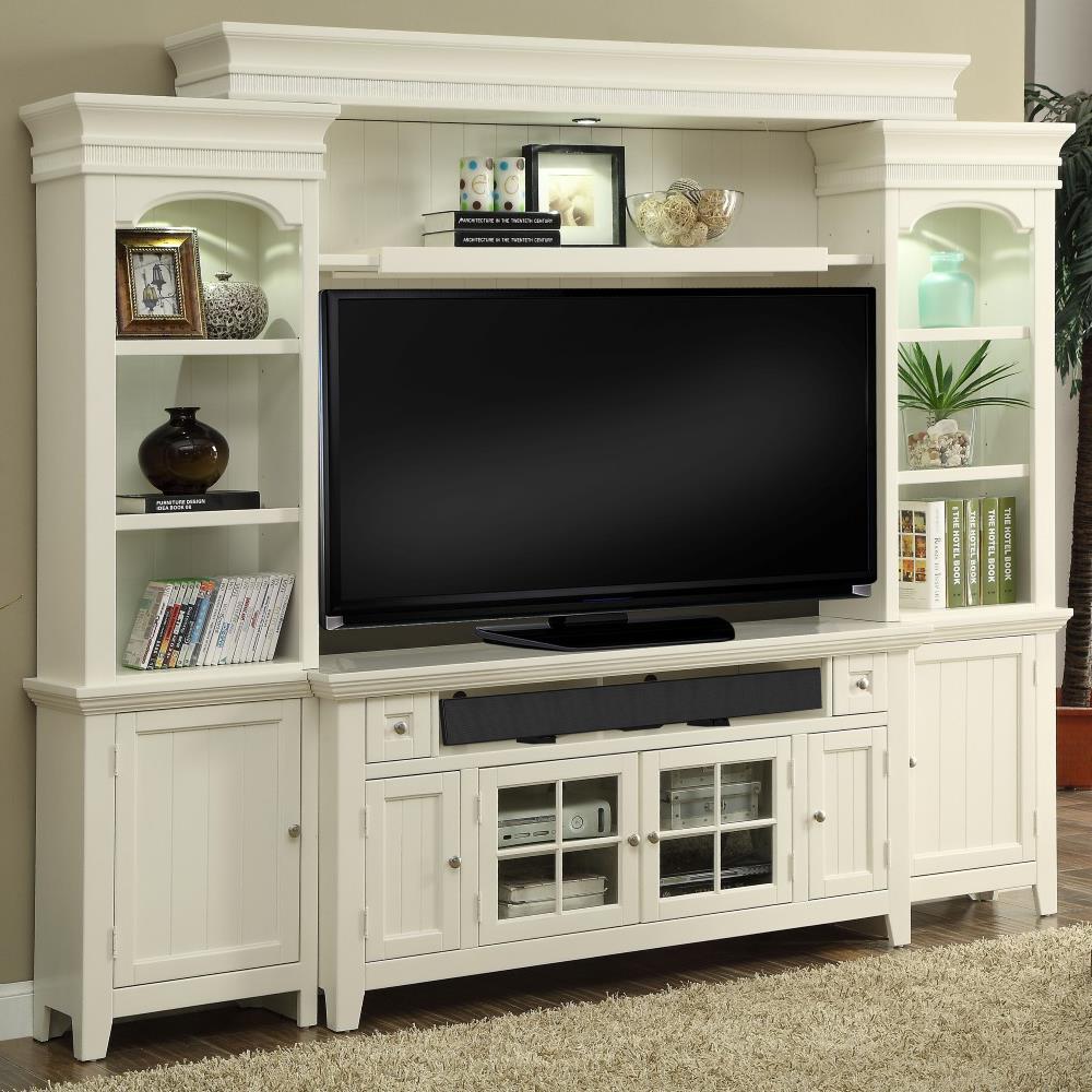 Parker House Tidewater Entertainment Wall - 2 TV Console Sizes