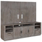 Parker House Vector TV Console w/Hutch - Fieldstone Finish