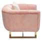 Diamond Sofa Venus Chair - Blush Fabric