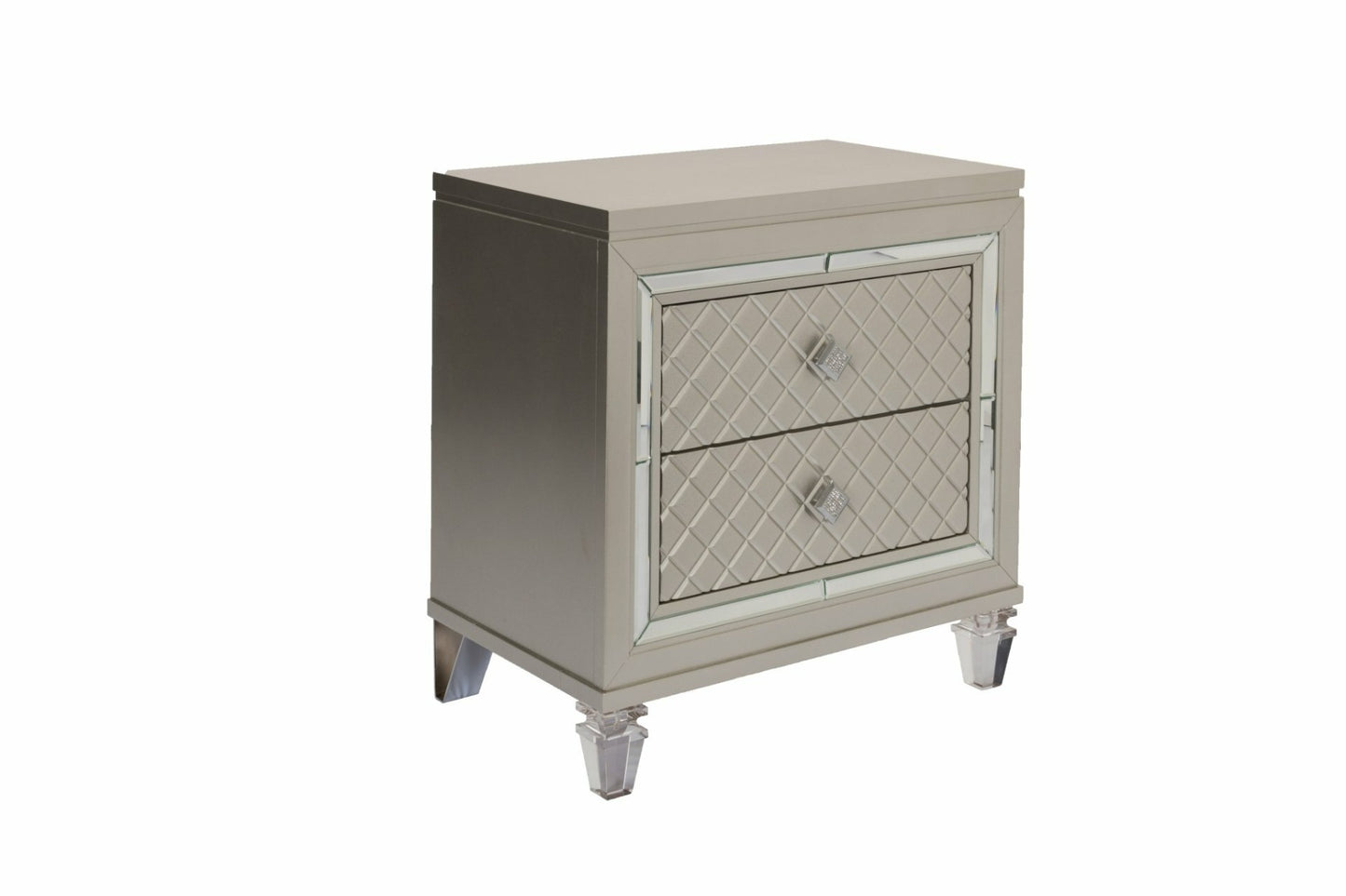 Venetian 3 Pc Bedroom Collection - Champagne Finish