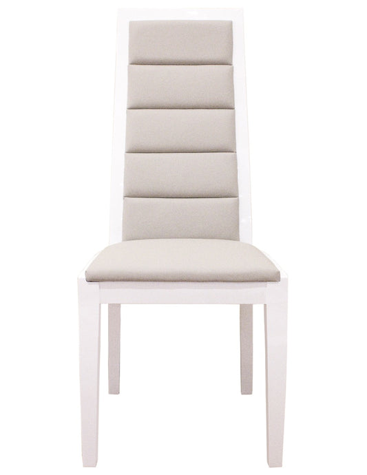 add 2 Venus White/Grey Chairs