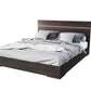 Benzon Italian Modern Dark Rovere Bedroom Set