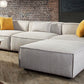 Vice Modular Sectional by Diamond Sofa - Barley Fabric