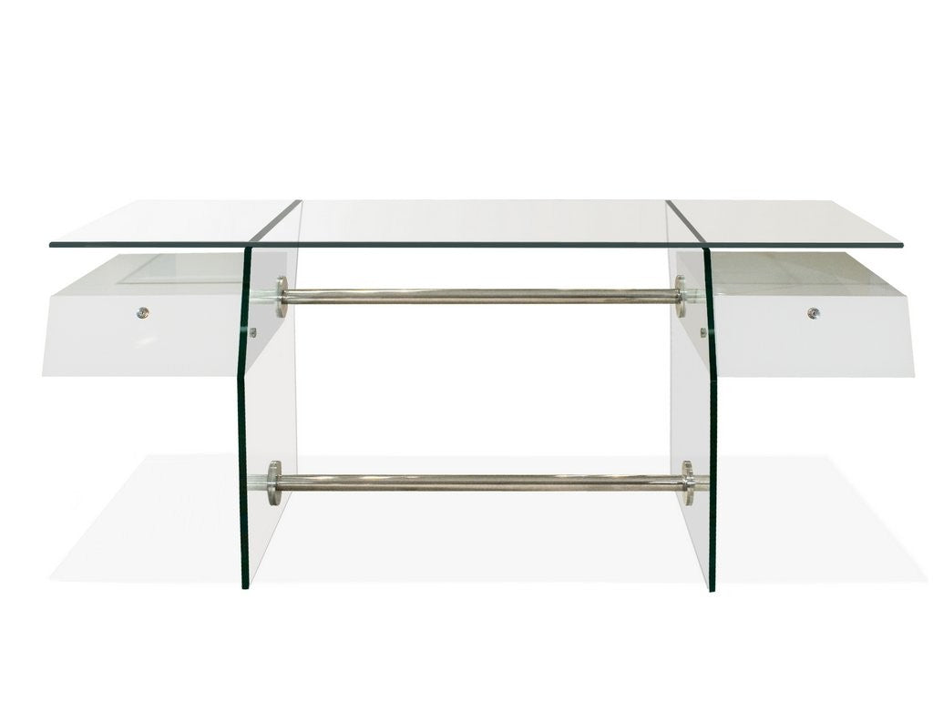 Vitra Modern Gloss Desk - White Lacquer