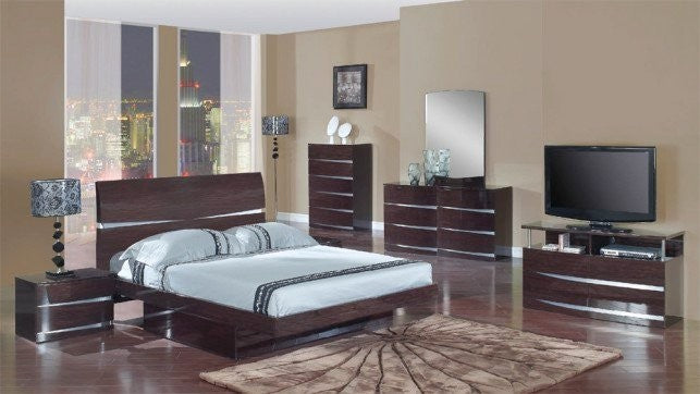 Global United Wynn 4 Pc Bedroom Collection (2 Finishes)