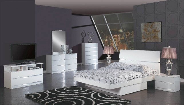 Global United Wynn 4 Pc Bedroom Collection (2 Finishes)